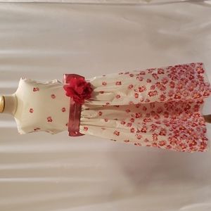 Kids Dream Girls Size 11/12 Floral Special Occasion Dress